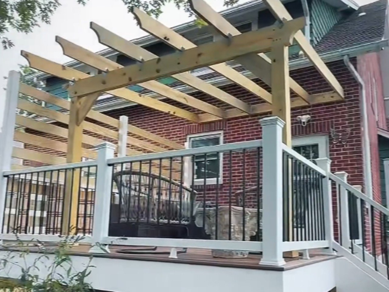 Another awesome deck build by our crew!